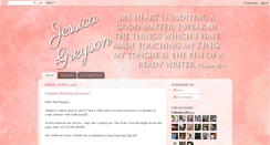 Desktop Screenshot of jessicagreyson.com